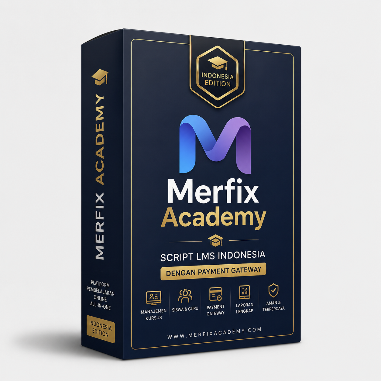 Merfix Academy - Script LMS Indonesia dengan Payment Gateway