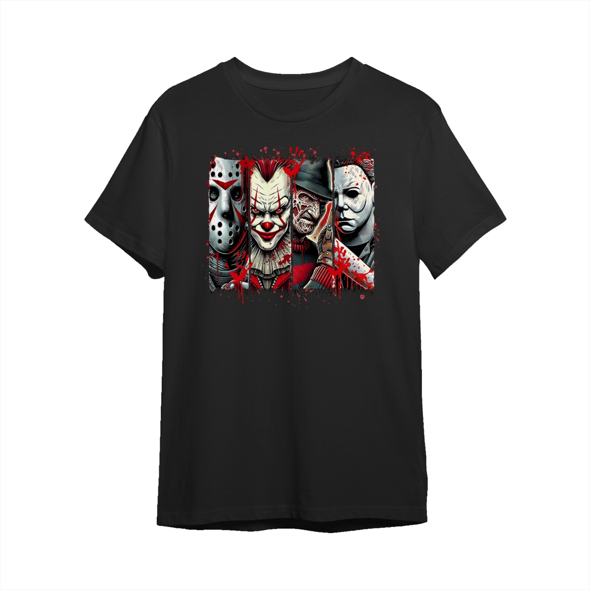 Halloween Horror Movie Comfort color T-shirt, Horror Halloween, Horror Characters Retro Halloween cary Movies T-shirt for men and women