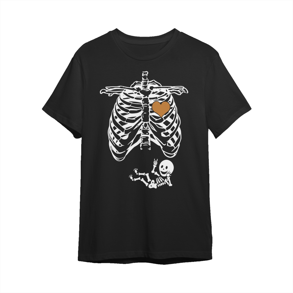 Vintage Skeleton Maternity Halloween Shirt, Pregnancy Announcement Shirt, Halloween Skeleton Shirt, Halloween Gift, Full Sizes, Full Colors