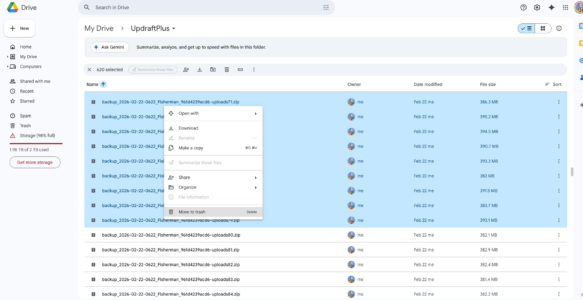 Google Drive 2T空間不夠用，自動執行刪除15天前的文件