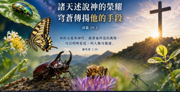 當我們抬頭看天空：從一隻昆蟲看見神的智慧與永能
