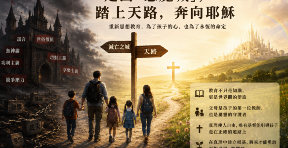 從公立學校到家庭教育（Homeschool），從滅亡之城到新天新地，看完《天路歷程》後的所思所想