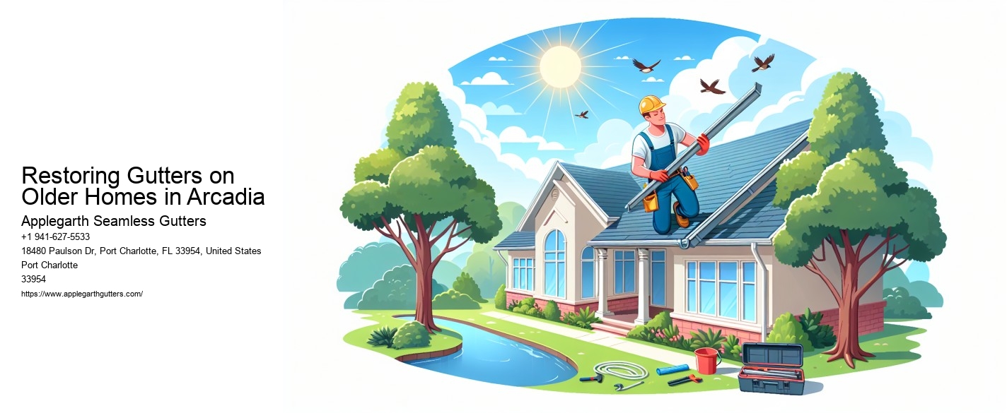 Restoring Gutters on Older Homes in Arcadia
