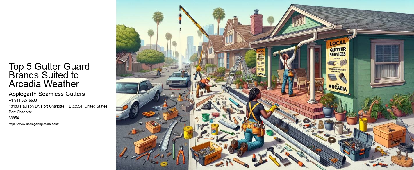 Top 5 Gutter Guard Brands Suited to Arcadia Weather