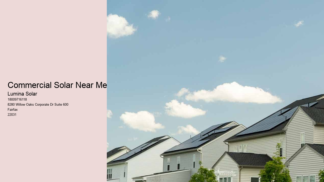 Commercial Solar Near Me