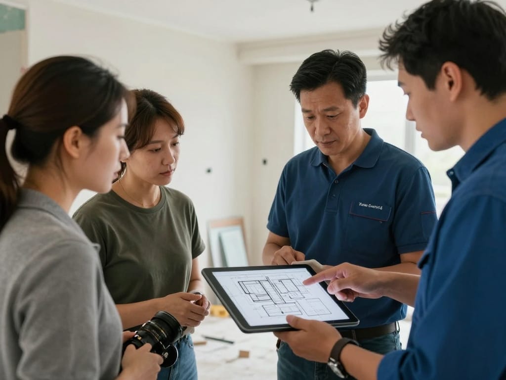 Partial removal techniques in renovation projects