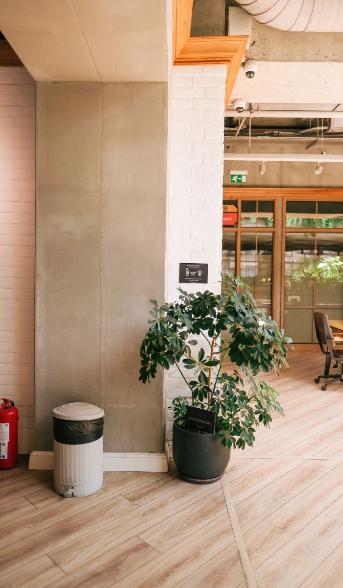 What is included in routine internal cleaning in commercial settings?