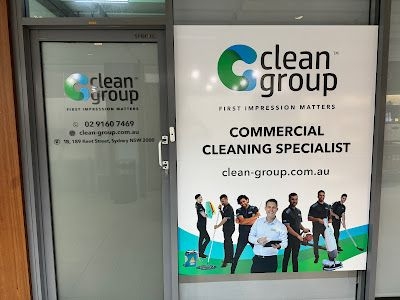 What steps are involved in hiring commercial cleaners from Clean Group?