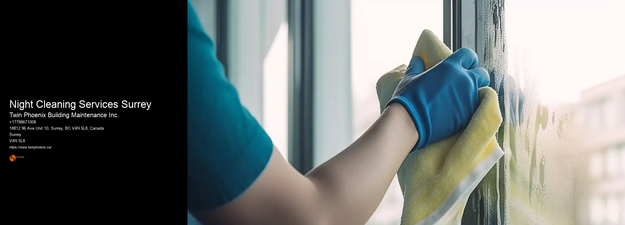 Night Cleaning Services Surrey