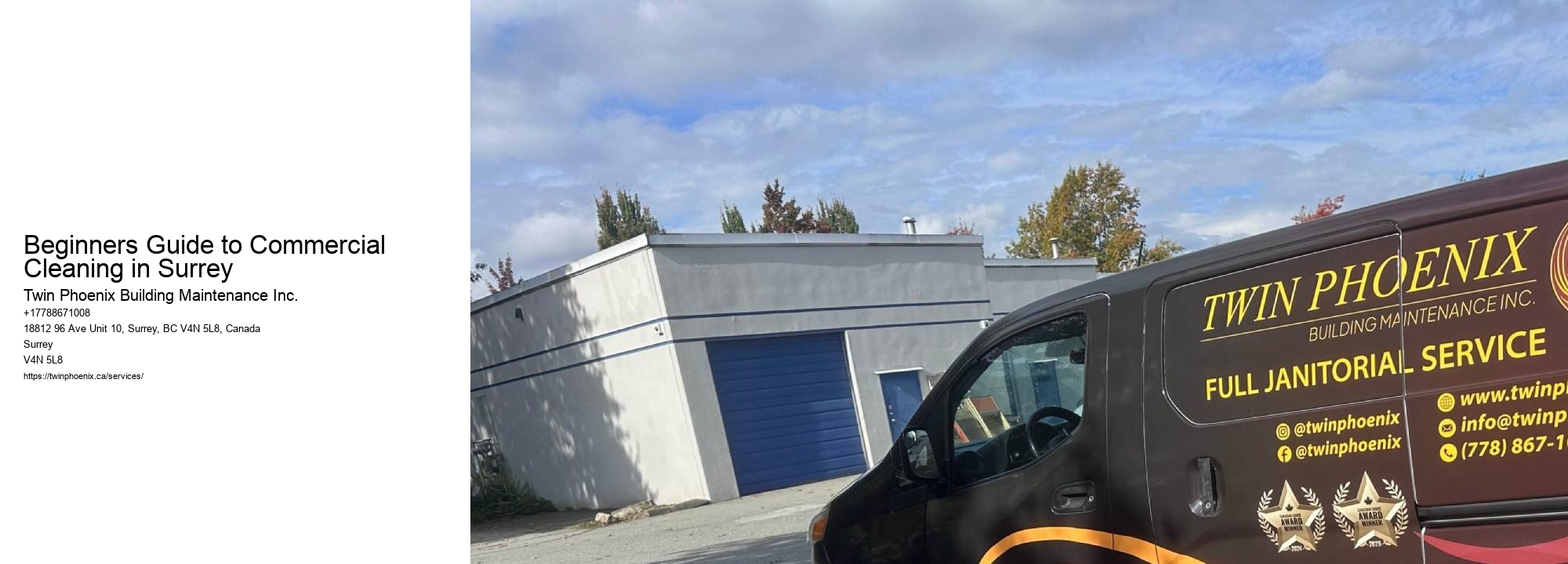 Beginners Guide to Commercial Cleaning in Surrey