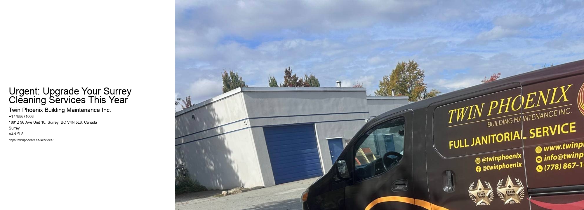 Urgent: Upgrade Your Surrey Cleaning Services This Year