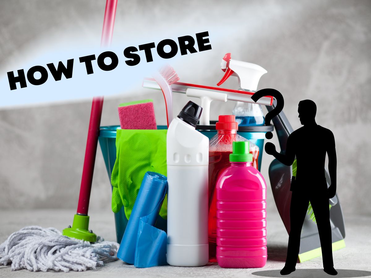 How to Store Cleaning Supplies in a Commercial Kitchen