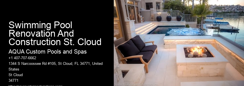 Swimming Pool Renovation And Construction St. Cloud