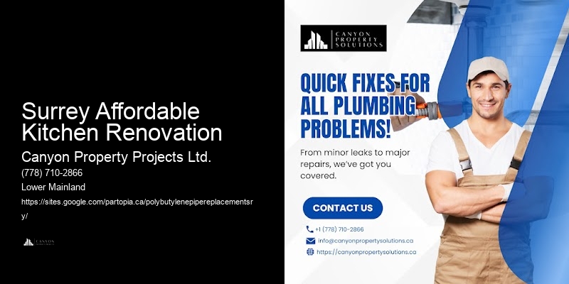 Surrey Affordable Kitchen Renovation