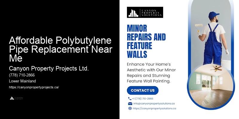Professional Replacement for Polybutylene Systems Affordable Polybutylene Pipe Replacement Near Me