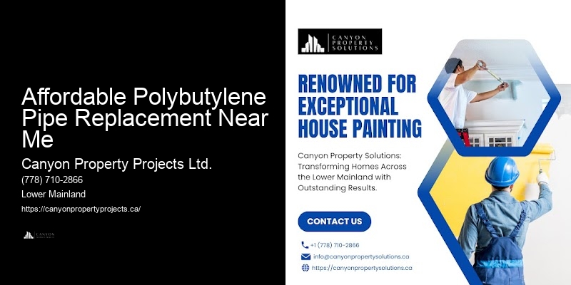 Professional Polybutylene Pipe Services Near Me Affordable Polybutylene Pipe Replacement Near Me