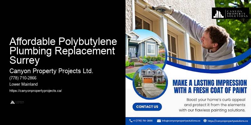 Quality Polybutylene Pipe Replacement Near Me