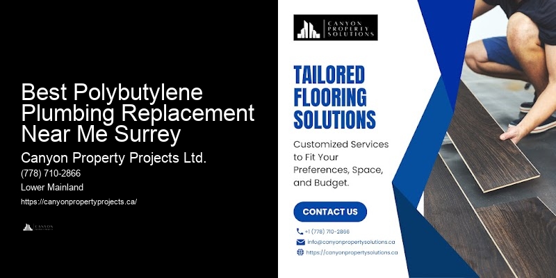Polybutylene Pipe Replacement for Older Homes Best Polybutylene Plumbing Replacement Near Me Surrey