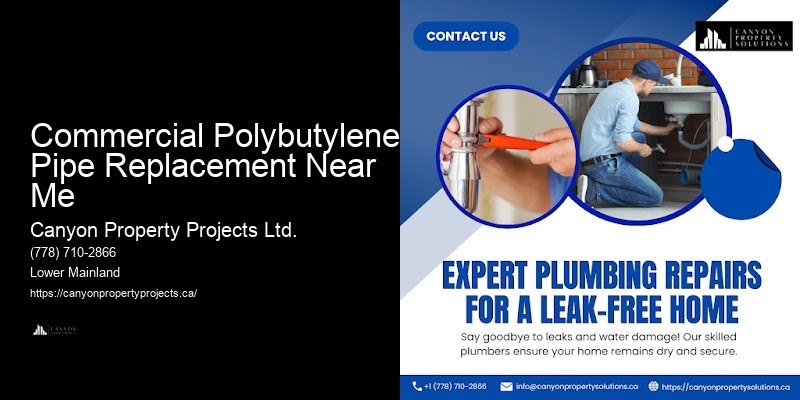 Commercial Polybutylene Pipe Replacement Near Me Polybutylene Replacement for Multi-Unit Buildings