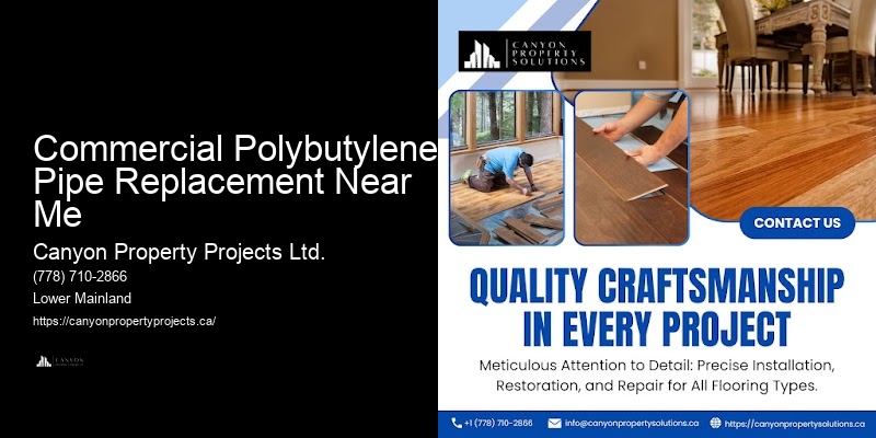 Polybutylene Plumbing for Home Safety Commercial Polybutylene Pipe Replacement Near Me