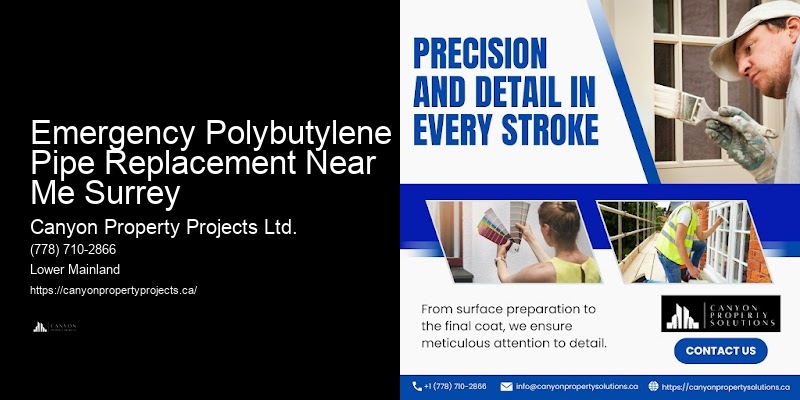 Comprehensive Pipe Replacement for Polybutylene Emergency Polybutylene Pipe Replacement Near Me Surrey
