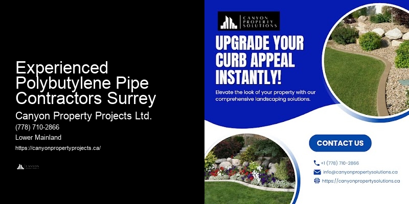 Polybutylene Pipe Replacement Safety Experienced Polybutylene Pipe Contractors Surrey