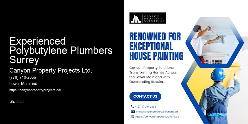 Polybutylene Pipe Replacement Testimonials Experienced Polybutylene Plumbers Surrey