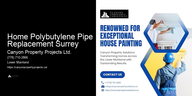 Polybutylene Plumbing Replacements for Safety Home Polybutylene Pipe Replacement Surrey