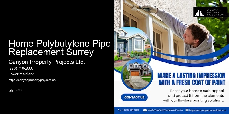 Polybutylene Pipe Replacement Options Home Polybutylene Pipe Replacement Surrey