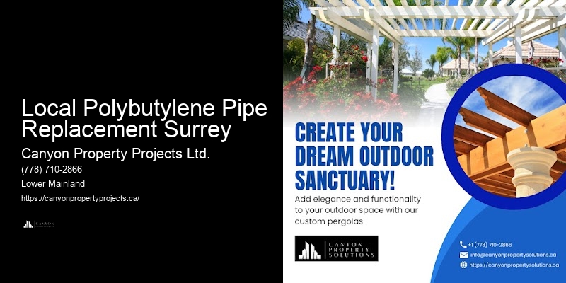 Polybutylene Pipe Troubleshooting Local Polybutylene Pipe Replacement Surrey