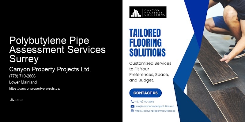 Affordable Polybutylene Replacement Solutions Polybutylene Pipe Assessment Services Surrey