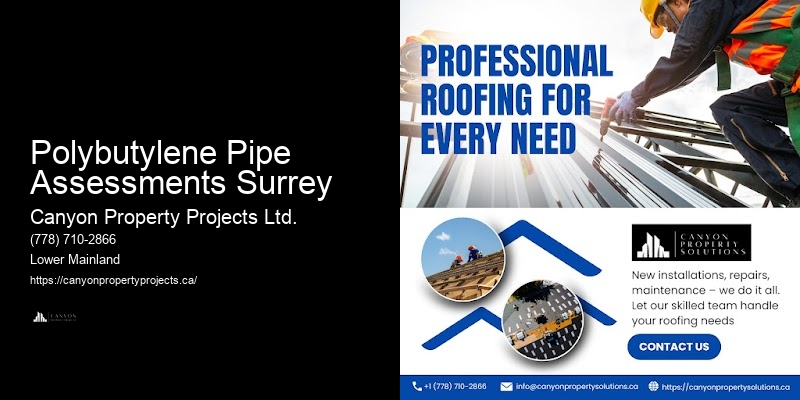 Modern Solutions for Polybutylene Plumbing Polybutylene Pipe Assessments Surrey