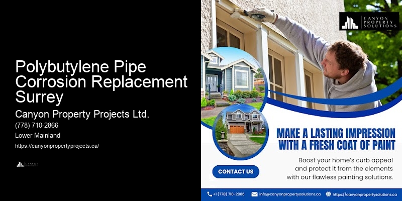 Polybutylene Pipe Upgrade Experts Polybutylene Pipe Corrosion Replacement Surrey