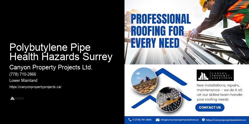 Polybutylene Pipe Plumbing Services Polybutylene Pipe Health Hazards Surrey