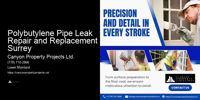 Preventative Maintenance for Polybutylene Pipes Polybutylene Pipe Leak Repair and Replacement Surrey