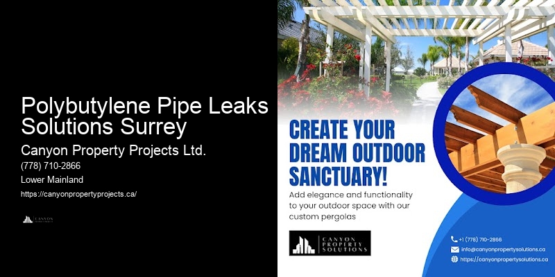 Local Experts for Polybutylene Pipes Polybutylene Pipe Leaks Solutions Surrey