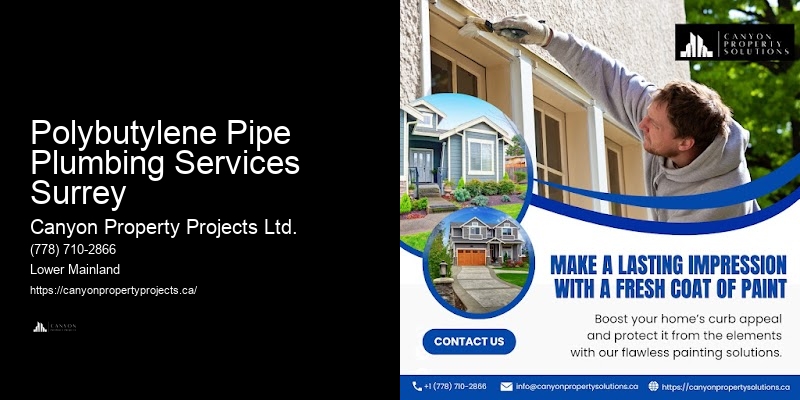 Polybutylene Pipe Safety Issues Polybutylene Pipe Plumbing Services Surrey