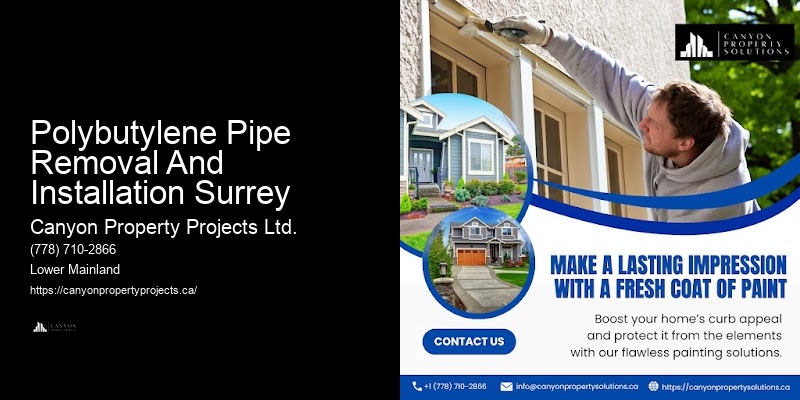 Polybutylene Pipe Service Experts Polybutylene Pipe Removal And Installation Surrey