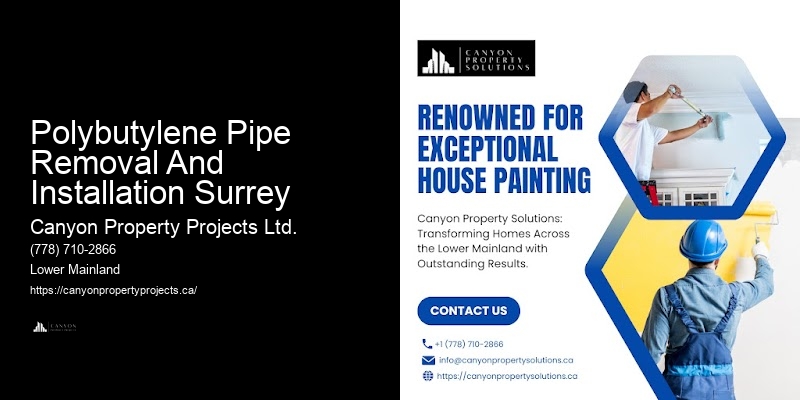 Polybutylene Pipe Replacement Pros and Cons Polybutylene Pipe Removal And Installation Surrey