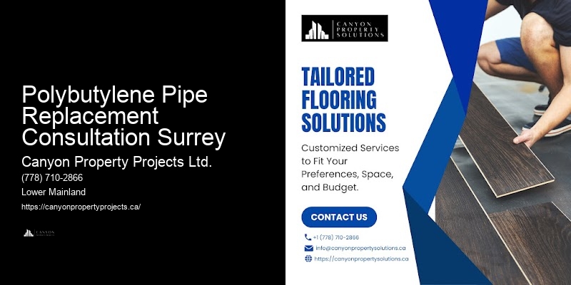 Polybutylene Pipe Replacement Options for Homes in Polybutylene Pipe Replacement Consultation Surrey