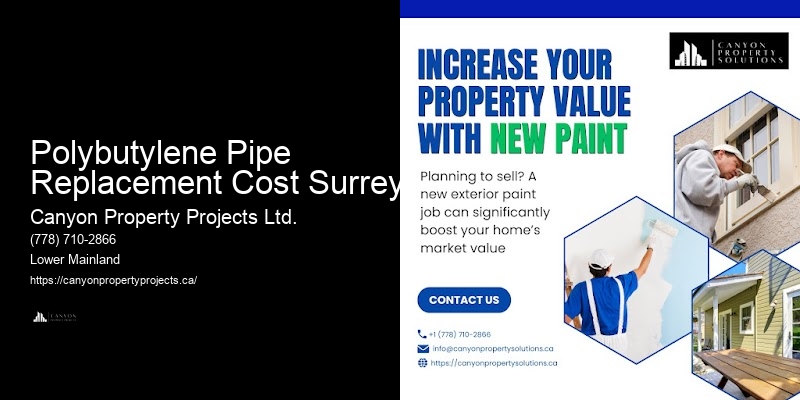 Polybutylene Pipe Replacement Cost Surrey Polybutylene Pipe Replacement Specialists