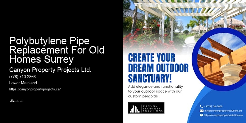Polybutylene Pipe Issues Solutions Polybutylene Pipe Replacement For Old Homes Surrey