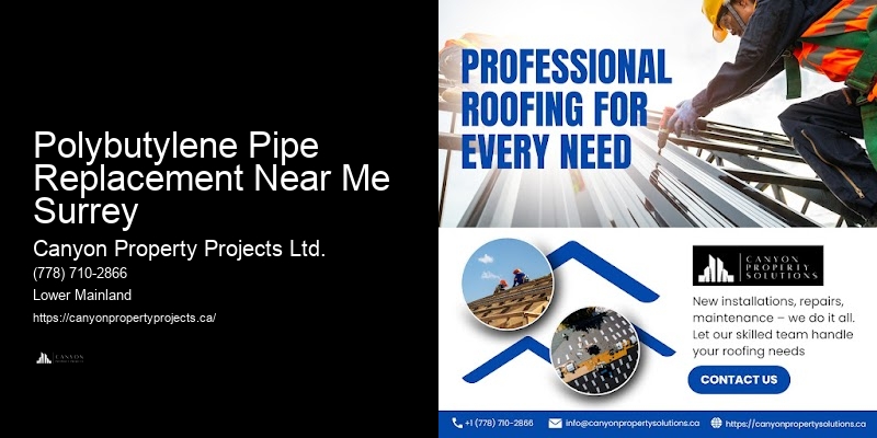 Polybutylene Plumbing Solutions for Leaks Polybutylene Pipe Replacement Near Me Surrey