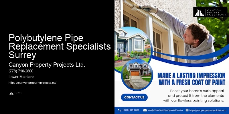 Commercial Polybutylene Pipe Replacement Polybutylene Pipe Replacement Specialists Surrey
