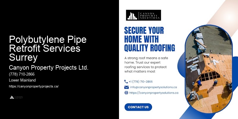 Trusted Polybutylene Pipe Replacement and Installation Services
