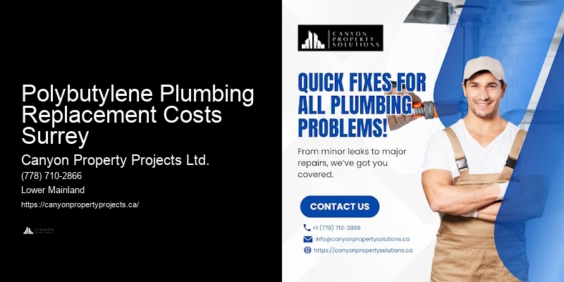 Emergency Polybutylene Pipe Repair Polybutylene Plumbing Replacement Costs Surrey