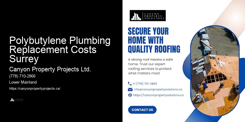 Polybutylene Pipe Warranty Polybutylene Plumbing Replacement Costs Surrey