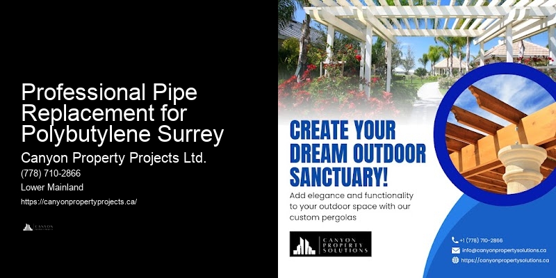 Polybutylene Pipe Replacement Project Professional Pipe Replacement for Polybutylene Surrey