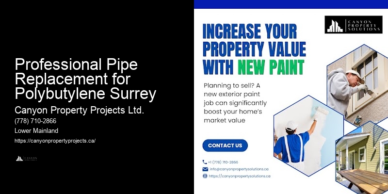 Professional Polybutylene Pipe Replacement Professional Pipe Replacement for Polybutylene Surrey