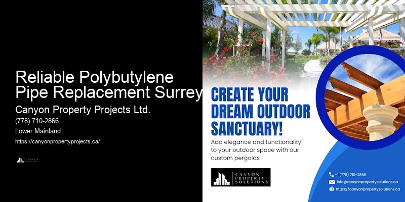 Polybutylene Pipe Replacement FAQs Reliable Polybutylene Pipe Replacement Surrey